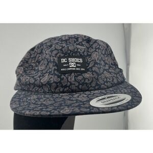 DC Shoes Pattern Snapback‎ Hat Cap